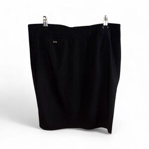 Calvin Klein Women’s Size 12 Elegant Black Pencil Skirt Conservative Career Job